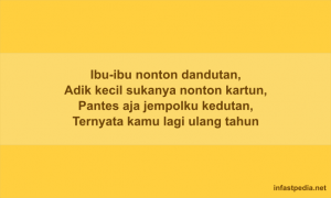 Pantun selamat ulang tahun lucu